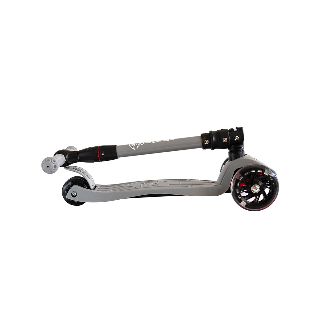 Patinete Luz Led Color Gris