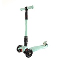 Patinete Luz Led Color Mint