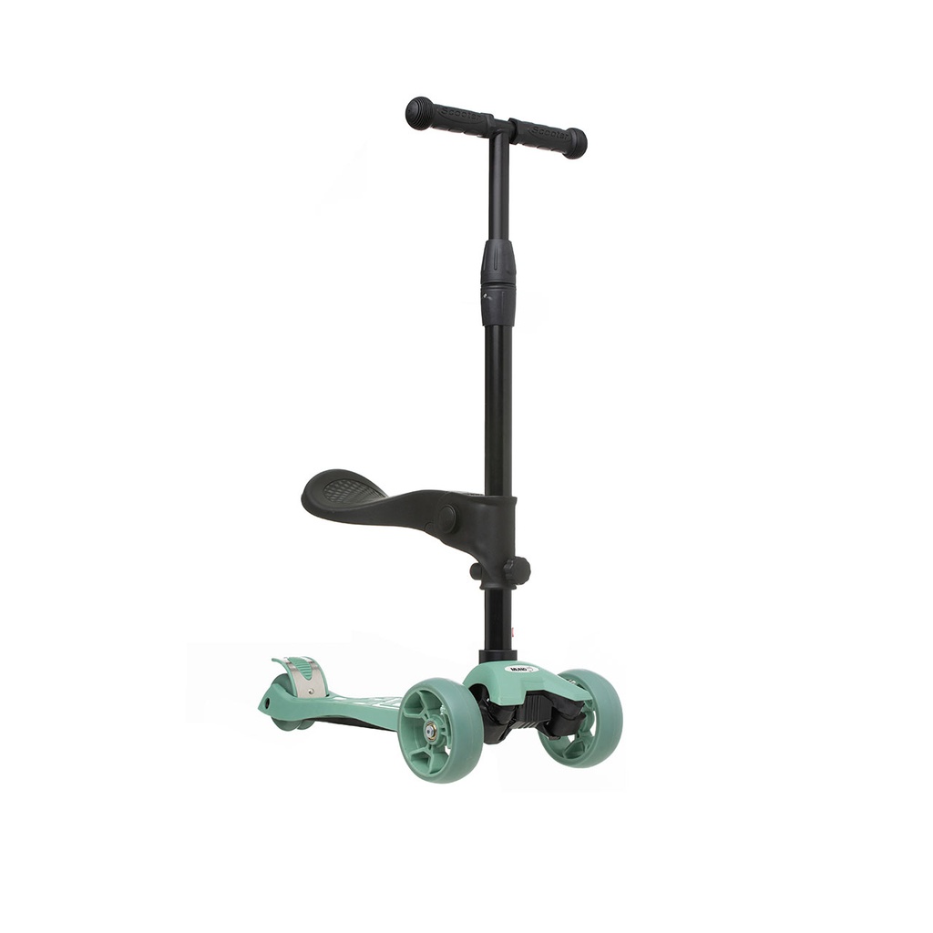 Patinete Evolutivo 2 en 1 Asiento Verde